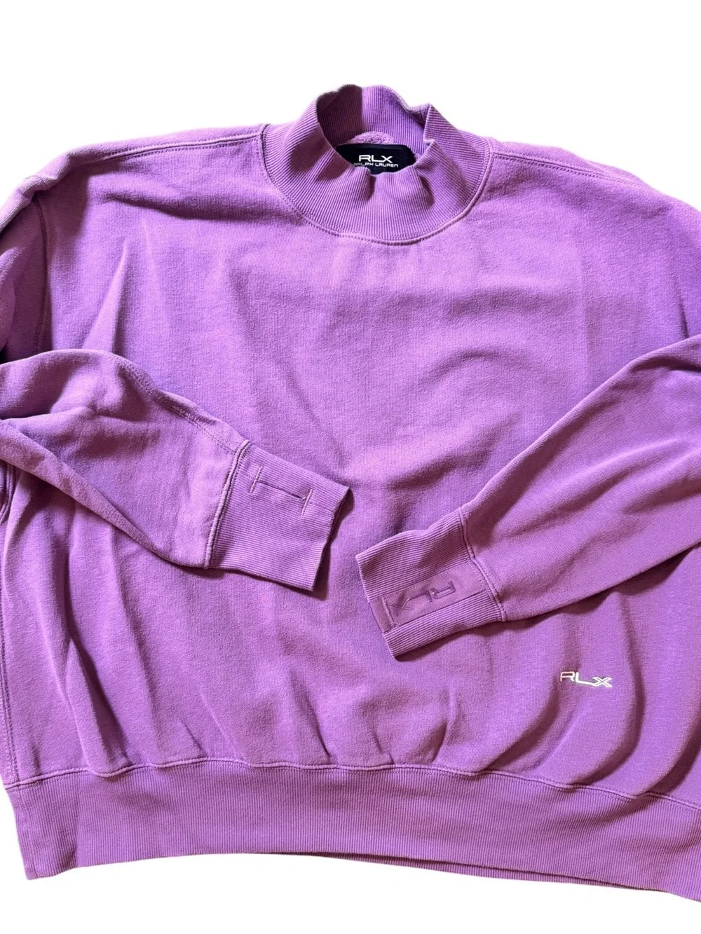 Ralph Lauren RLX Lavender Track Pants & Sweatshirt Set